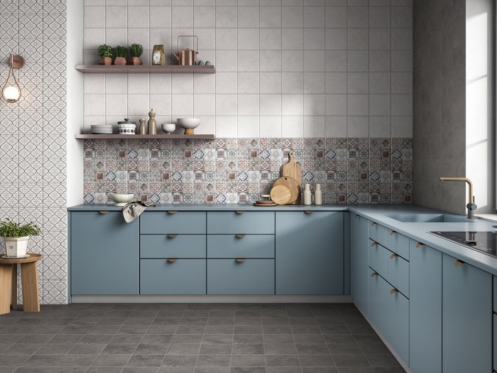 Kitchen wall decor tiles