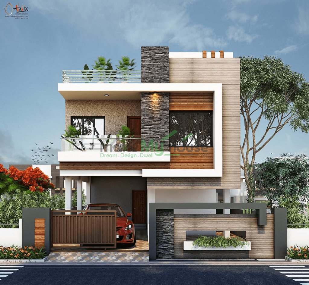 Small duplex house design