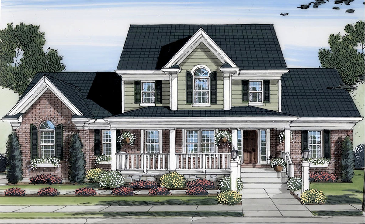 Two story house design plans