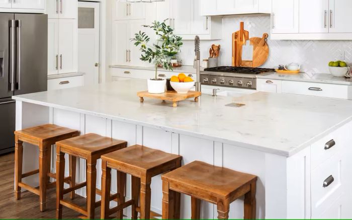 Kitchen counter top decor