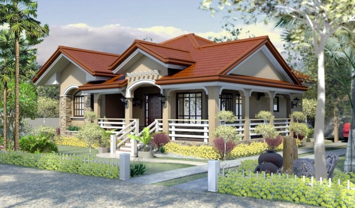 Filipino bungalow house design