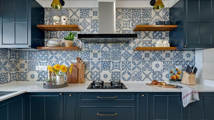 Kitchen wall decor tiles