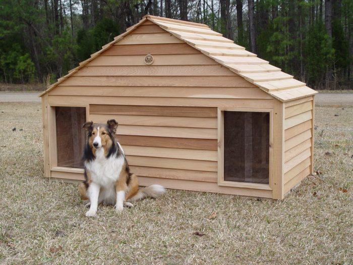 Dog house porch houses two dogs large outdoor wood medium visit double heater