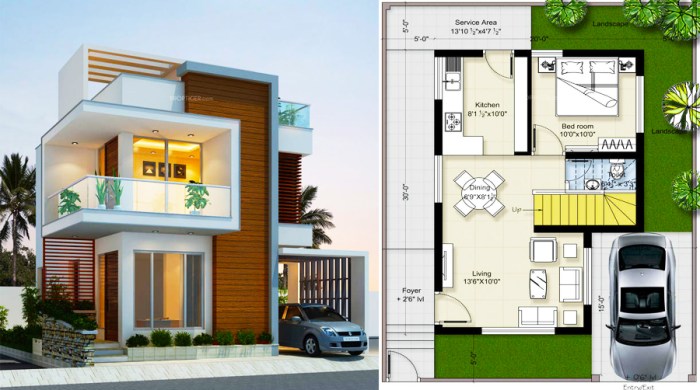 Contemporary house design plans