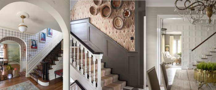 Stairway wall decor ideas