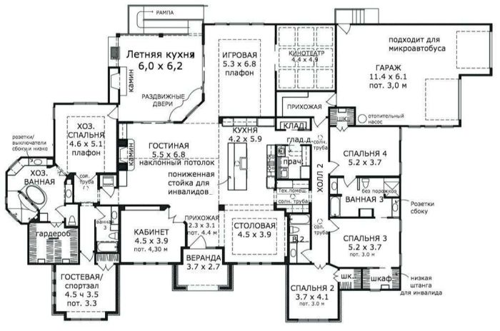 Big house plan design