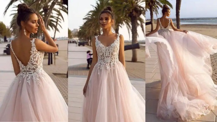 Wedding dresses pink blush dress gown gowns colored watters bridal palm strapless skirt ideas ball spring color ruffles springs sweetheart