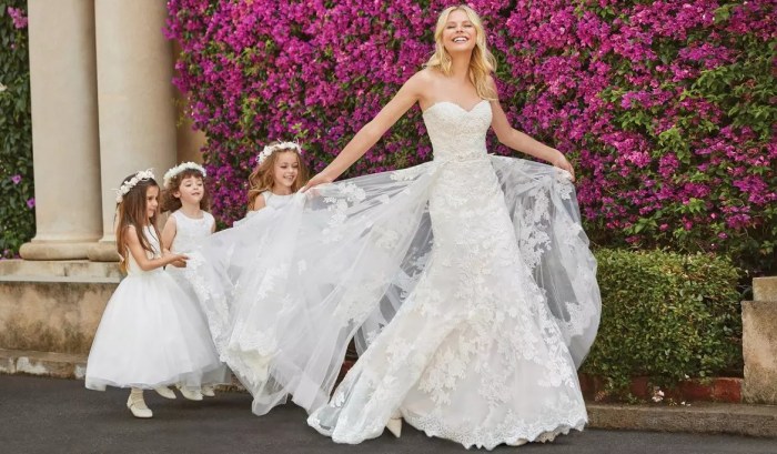 Wedding dresses for tall women