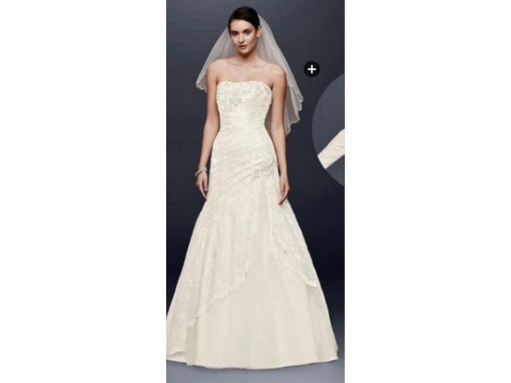 A line wedding dress david's bridal