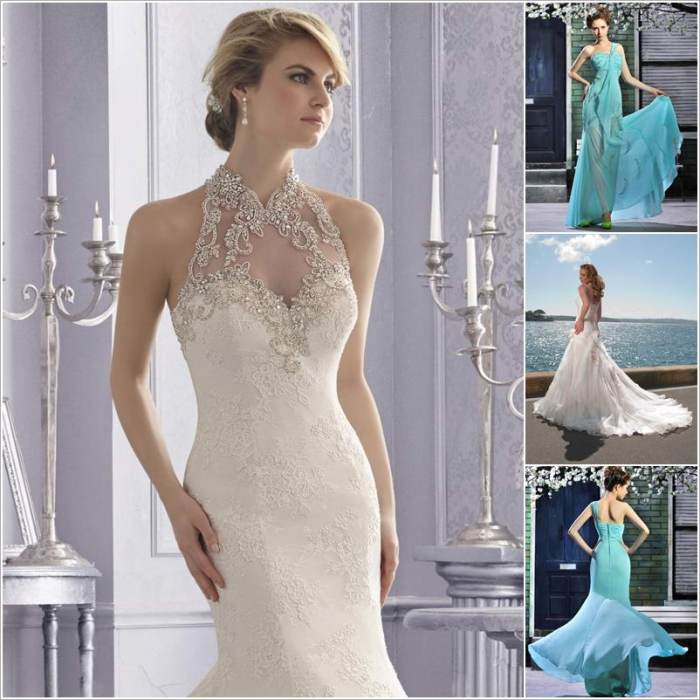 Best fit and flare wedding dresses