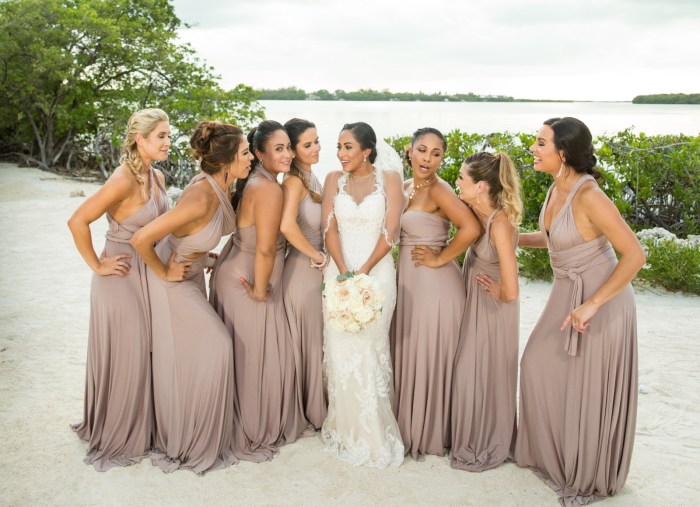 Wedding dresses for beach destination weddings