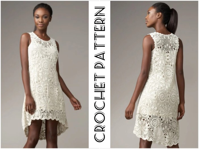 Crochet lace wedding dresses