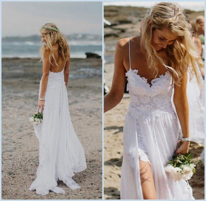 Beach summer wedding dresses